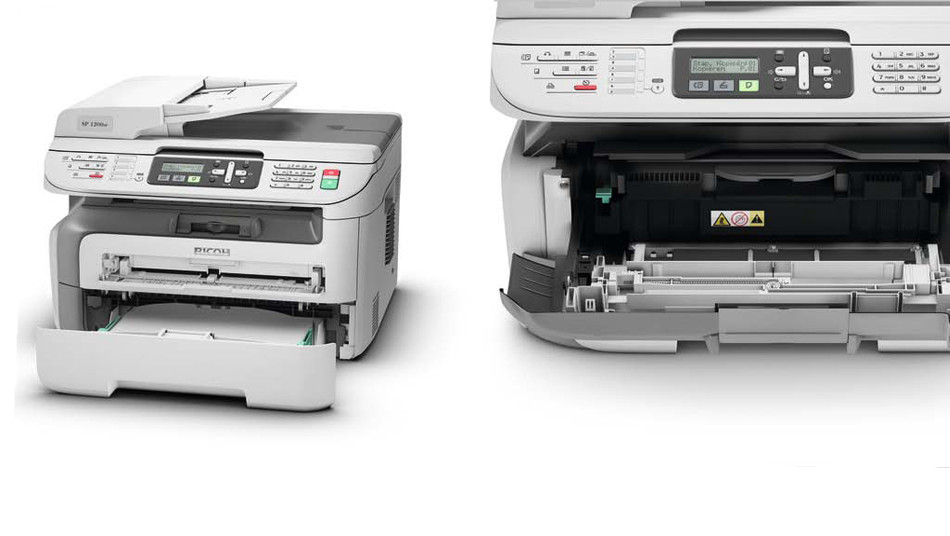 Reset impresora Ricoh Aficio SP1200S - SP1200SF