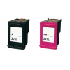 PACK X 2 HP 301XL NEGRO Y TRICOLOR CARTUCHOS DE TINTA COMPATIBLES (CH563EE) Y (CH564EE) 