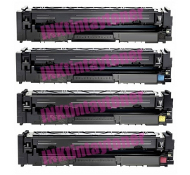 PACK 4 HP W2210X/W2211X/W2212X/W2213X CMYK CARTUCHOS DE TONER COMPATIBLES Nº207X/207A (SIN CHIPS)
