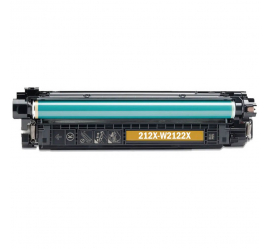 HP W2122X AMARILLO CARTUCHO DE TONER COMPATIBLE Nº 212X (CON CHIP)