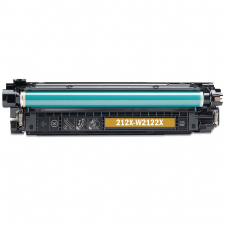 HP W2122X AMARILLO CARTUCHO DE TONER COMPATIBLE Nº 212X (CON CHIP)