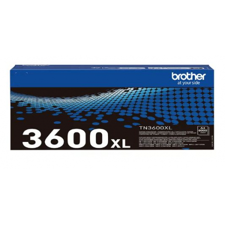 BROTHER TN3600XL NEGRO CARTUCHO DE TONER ORIGINAL