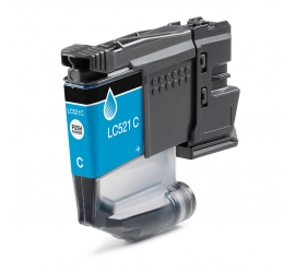 BROTHER LC521 CYAN CARTUCHO DE TINTA PIGMENTADA COMPATIBLE