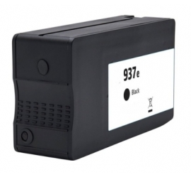 HP 937E XL NEGRO CARTUCHO DE TINTA PIGMENTADA COMPATIBLE (4S6W9NE/4S6W5NE)