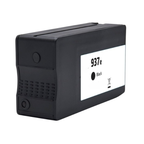 HP 937E XL NEGRO CARTUCHO DE TINTA PIGMENTADA COMPATIBLE (4S6W9NE/4S6W5NE)