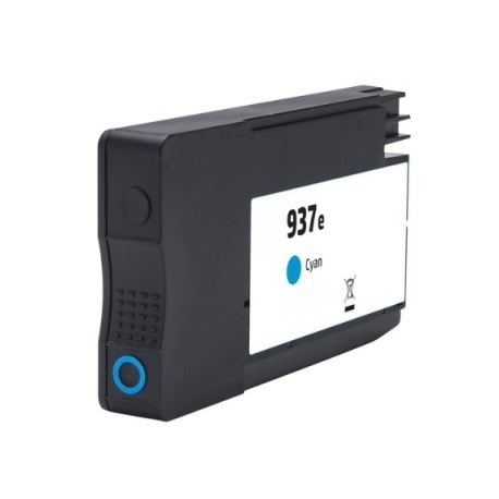 HP 937E XL CYAN CARTUCHO DE TINTA PIGMENTADA COMPATIBLE (4S6W6NE/4S6W2NE)