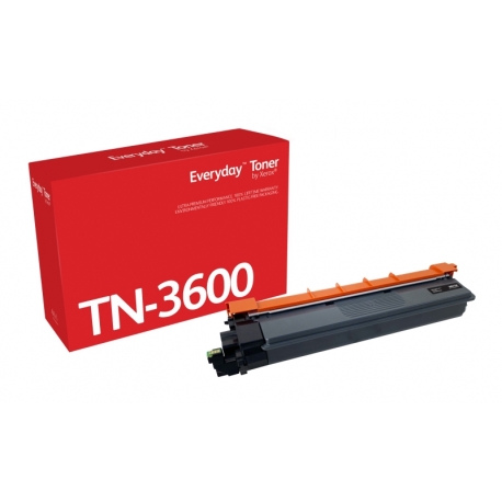 XEROX EVERYDAY BROTHER TN3600 NEGRO CARTUCHO DE TONER COMPATIBLE (CON CHIP)