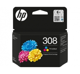HP 308 COLOR CARTUCHO DE TINTA ORIGINAL (7FP2UE)