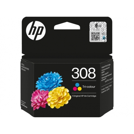 HP 308 COLOR CARTUCHO DE TINTA ORIGINAL (7FP2UE)