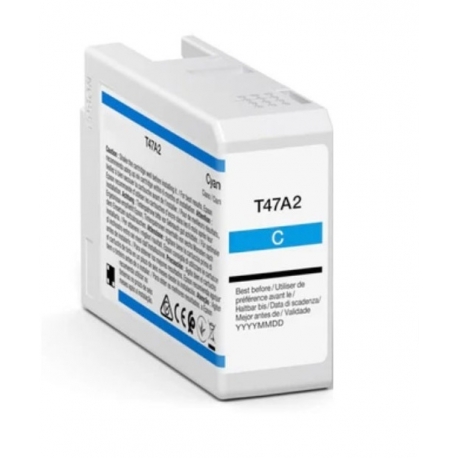 EPSON T47A2 CYAN CARTUCHO DE TINTA PIGMENTADA COMPATIBLE (C13T47A200)
