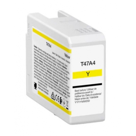 EPSON T47A4 AMARILLO CARTUCHO DE TINTA PIGMENTADA COMPATIBLE (C13T47A400)